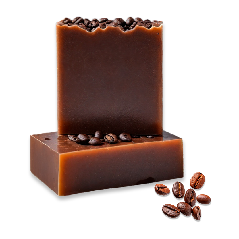 мыло с кофе