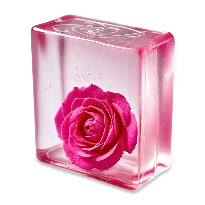 мыло с розой