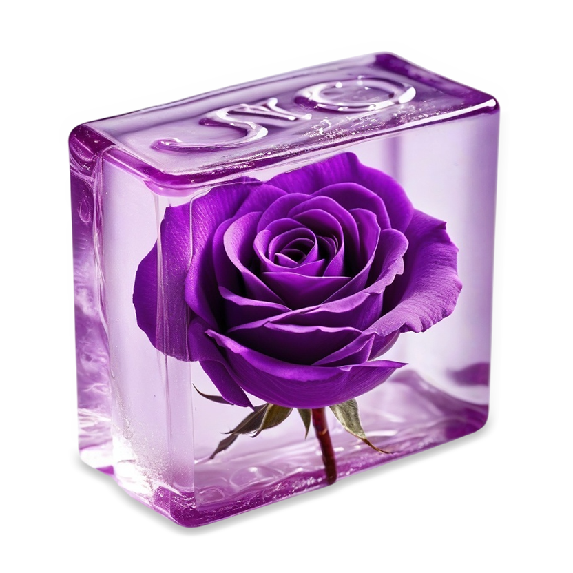 мыло с розой